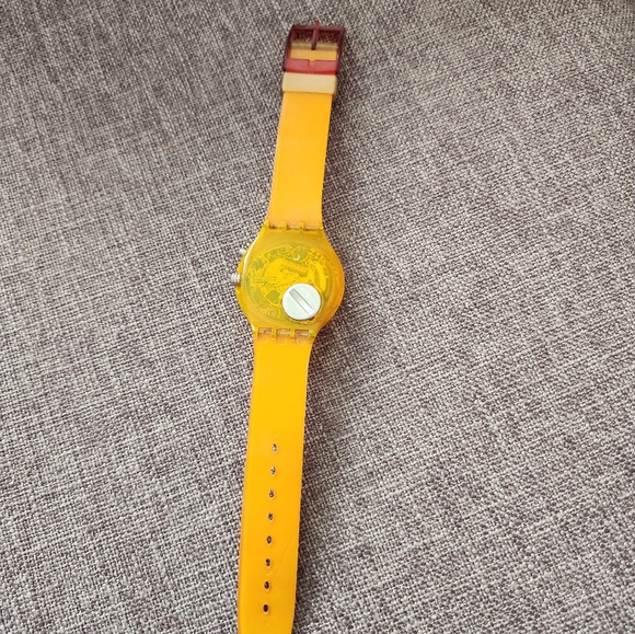 Swatch Loomi Scuba 200m Orange Frog  in Original Case Rare main image 4
